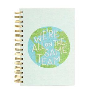 We're All On The Same Team Spiral Notebook Journal